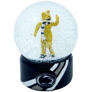snow globe Penn State Nittany Lion Mascot